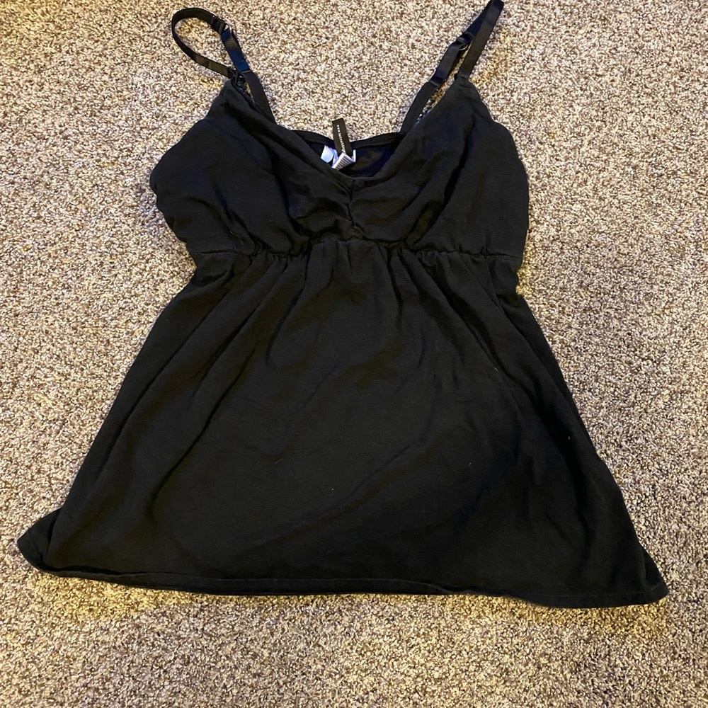 Hot Milk Lingerie Sz M Lounge Nursing Top